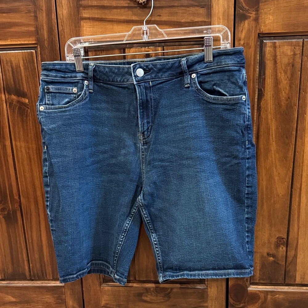 Calvin Klein Dark Blue Women's Bermuda Shorts
